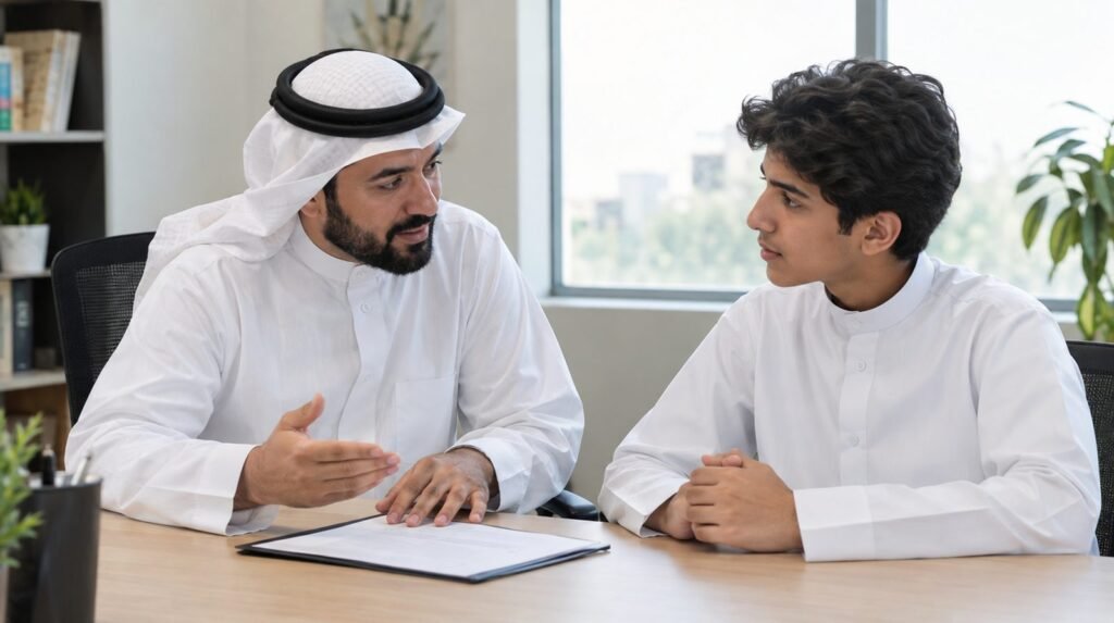 نموذج تعهد طالب بسبب مخالفة سلوكية (للطباعة)